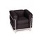 Le Corbusier LC 2 Black Armchair from Cassina, Image 1