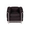 Le Corbusier LC 2 Black Armchair from Cassina, Image 5