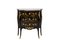 Small Louis XV Style Commode in Black Lacquered Wood, 1900s 4
