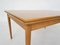 Large Scandinavian Blonde Extendable Dining Table, 1960s 7