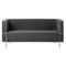 Modernist 2-Seater Gray Sofa by Kristina Dam Studio 1
