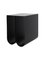 Black Curved Side Table by Kristina Dam Studio 2
