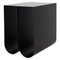 Black Curved Side Table by Kristina Dam Studio 1
