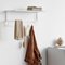 White Grid Coat Hanger by Kristina Dam Studio 5