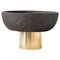 Oak Pedestal Bowl by Evelina Kudabaite Studio 1