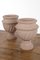 Carved Stone Urns, Set of 2 3