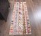 Vintage Turkish Patchwork Handmade Wool Runner 1