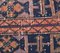 Vintage Turkish Narrow Handmade Wool Orange Rug 6