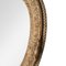 Neoclassical Empire Oval Gold Hand Carved Wooden Mirror, Spain, 1970s 5