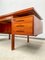 Bureau en Teck, Danemark, 1960s 3