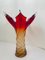 Mid-Century Vase in Murano Glass from Fratelli Toso 1