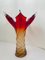 Mid-Century Vase in Murano Glass from Fratelli Toso, Image 1