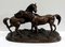 P-J. Mêne, The Accolade or Group of Arabian Horses, Bronze Sculpture, 19th Century, Image 4