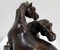 P-J. Mêne, The Accolade or Group of Arabian Horses, Bronze Sculpture, 19th Century 17