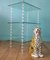 French Acrylic & Glass Etagere, 1960s 11