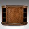 Antique English Regency Burr Walnut Credenza 2