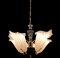 Murano Glass Leaf Chandelier, 1970s 2