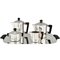 Art Deco Silvered Tea and Coffee Set from Ercuis, Set of 5 1