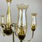 Vintage Amber Murano Chandelier from De Majo, Italy, 1970s 12