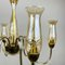 Vintage Amber Murano Chandelier from De Majo, Italy, 1970s, Image 12