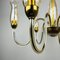 Vintage Amber Murano Chandelier from De Majo, Italy, 1970s 3