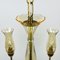 Vintage Amber Murano Chandelier from De Majo, Italy, 1970s 6