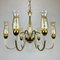 Vintage Amber Murano Chandelier from De Majo, Italy, 1970s 1