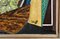 Petroff, Kubistische Komposition nach Modigliani, 1980er, Öl auf Karton, gerahmt 2