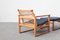 Lounge Chair with Ottoman by Børge Mogensen for Fredericia, 1950s, Set of 2 6