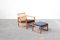 Lounge Chair with Ottoman by Børge Mogensen for Fredericia, 1950s, Set of 2, Image 1