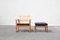 Lounge Chair with Ottoman by Børge Mogensen for Fredericia, 1950s, Set of 2, Image 5