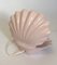 Vintage Pink Ceramic Sea Shell Lamp, 1970s 6