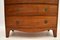 Antique Georgian Bow Fronted Mahogany Chest of Drawers 8