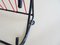 Black & Red Wall Coat Rack with String Design, 1950s 8
