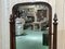 Antique Victorian English Mahogany Mirror 4