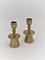 Scandinavian Brass Candle Holders from Kara, 1960s, Set of 2, Image 1