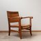 Mid-Century French Rush Armchairs, Set of 2, Image 7