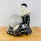Vintage French Ceramic Pierrot Table Lamp from Regal 1960s, Image 1