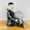 Vintage French Ceramic Pierrot Table Lamp from Regal 1960s 9