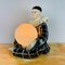 Vintage French Ceramic Pierrot Table Lamp from Regal 1960s, Image 5