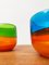 Vintage German Colorful Glass Bowls from Eisch, Set of 2 7