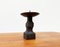 Mid-Century Brutalist Wrought Iron Candleholder 1