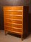 Tall Mid-Century Danish Teak Chest of Drawers with 6 Drawers from Meredew 1