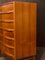 Tall Mid-Century Danish Teak Chest of Drawers with 6 Drawers from Meredew, Image 4