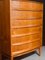 Tall Mid-Century Danish Teak Chest of Drawers with 6 Drawers from Meredew 6