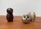 Mid-Century German Bauhaus Pottery Owl Sculptures by Heiner Hans Körting, Set of 2, Imagen 4