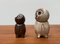 Mid-Century German Bauhaus Pottery Owl Sculptures by Heiner Hans Körting, Set of 2, Imagen 2