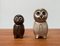 Mid-Century German Bauhaus Pottery Owl Sculptures by Heiner Hans Körting, Set of 2, Image 1