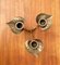 Vintage Brutalist Floral Metal Candleholder, Image 20