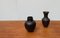 Vase Wormser Terra-Sigillata Vintage en Poterie, Set de 2 8